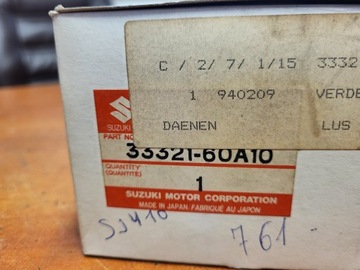 KUPOLE APARÁT ZAPALOVACÍHO SUZUKI SAMURAI 33321-60A10 ORIGINÁLNÍ NOVÁ