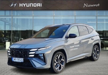 Hyundai Tucson IV SUV Facelifting 1.6 T-GDI 48V 160KM 2025 Hyundai Tucson TUCSON SUV 1.6 T-GDI 7DCT 160KM Automatyczna 7-bieg. N LINE