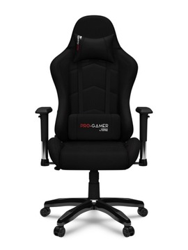 FOTEL GAMINGOWY PRO-GAMER FALCON PLUS CZARNY MATERIAŁ