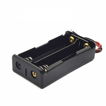POJEMNIK KOSZYK NA OGNIWO BATERIE x2 18650 2S 3,7V