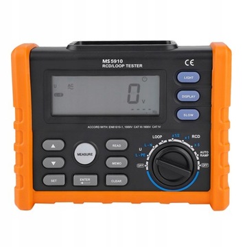MS5910 Измеритель сопротивления заземления УЗО