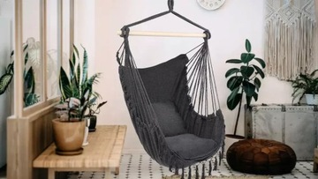 ПОДВЕСНОЙ СТУЛ БРАЗИЛЬСКИЙ СТУЛ КАЧЕЛИ ГАМАК САД ТЕРРАСА БАЛКОН БОХО