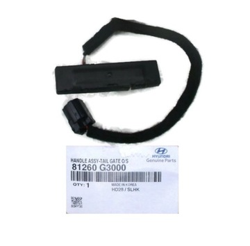 KLIKA KUFRU HYUNDAI ELANTRA 1,6 20- 81260G3000 OE KIA
