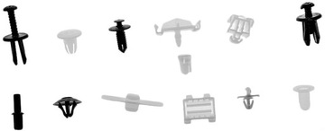 Набор автозажимов для MERCEDES, 270 шт, Neo Tools 11-962