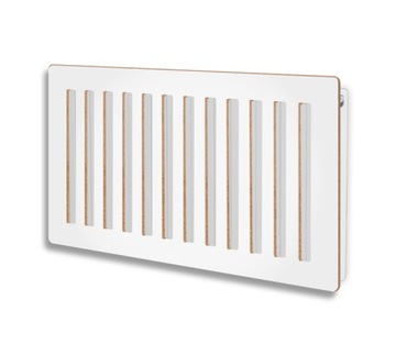 Osłona maskownica grzejnika 68x99 cm biała M7-+