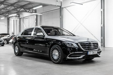 Mercedes Klasa S W222 Limuzyna wersja długa Facelifting AMG 6.0 AMG 65 S 630KM 2018 Maybach S650L Maybach 6.0 V12. Salon Polska., zdjęcie 4