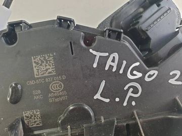 VOLKSWAGEN TAIGO 2023R ZÁMEK DVEŘE LEVÝ PŘEDNÍ 6-PIN