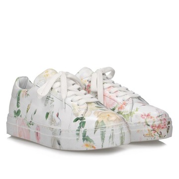 Sneakersy damskie w kwiaty Toscanio ET 055-020 38