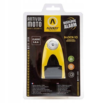 ЗАМОК AUVRAY DISC LOCK С СИГНАЛИЗАЦИЯМ DISC B-LOCK 10 мм