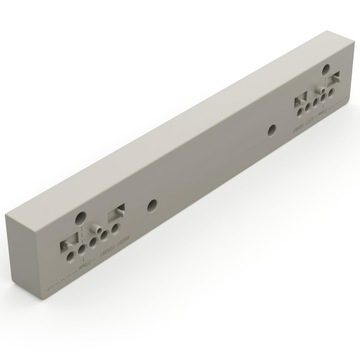 Корзина для обуви СТОРОНА ЛЕВАЯ HACK БЕЖЕВАЯ Выдвижная полка EMUCA + ПРОСТАВКИ