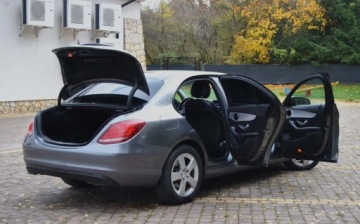 Mercedes Klasa C W205 Kombi 200 BlueTEC 136KM 2017 Mercedes-Benz Klasa C GWARANCJA, 2017r, LED, Asystent kolizji, Navi, Swiet, zdjęcie 19