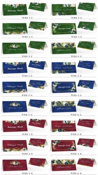 СВАДЕБНЫЕ ОКНА ДЛЯ СТОЛА, ЦВЕТЫ АКВАРЕЛЬНЫЕ - 6 ШТ.