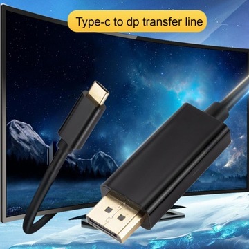 Stabilna transmisja czarny kabel konwertera 1.8M 4