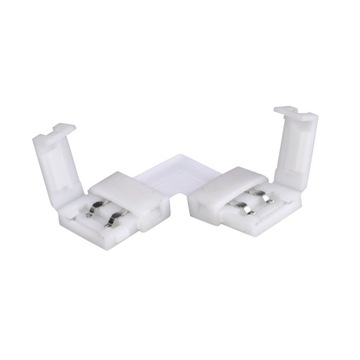 ZŁĄCZKA DO LED TYP L 8MM DO TAŚM LED MONO KĄTOWA