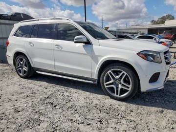 Mercedes GLS X166 2018 Mercedes-Benz GLS 2018r., Gls 550 4matic, 4.7L, od ubezpieczalni 4.7 435KM, zdjęcie 2