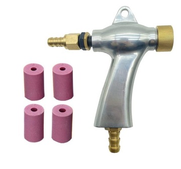 PISTOLET DO PIASKARKI KABINOWEJ + 4 DYSZE 420L 990L PIASKARKA METALOWY