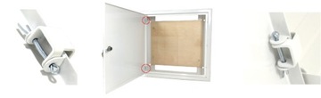 Металлический корпус TPR-4W CCTV Установка RTV 30x40x13см белая вертикаль