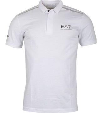 EA7 Emporio Armani polo 1100 biały 3XL