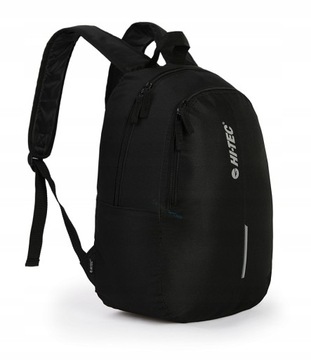 РЮКЗАК ГОРОДСКОЙ ШКОЛЬНЫЙ СПОРТИВНЫЙ ТУРИСТИЧЕСКИЙ HI-TEC HILO МУЖСКОЙ ЖЕНСКИЙ ЧЕРНЫЙ