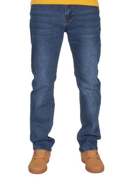 Spodnie męskie jeans W:39 102 CM L:30 granat