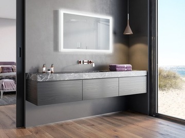 RUKE КОЛЬЦО ДЛЯ ВАННОЙ СВЕТОДИОДНОЕ ЗЕРКАЛО НА ЗАКАЗ