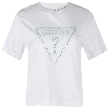 Top T-shirt Damski GUESS S1GI31 KAK90 Biały