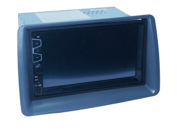 Рамка магнитолы Fiat Panda 2003-2012 2DIN Серая