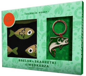 Zestaw SKARPETKI+BRELOK na Dzień Chłopaka dla MĘŻA