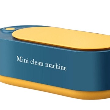 2 ультразвуковых очистителя. Высокочастотная бритва для очков. Чистка ювелирных изделий. Синий