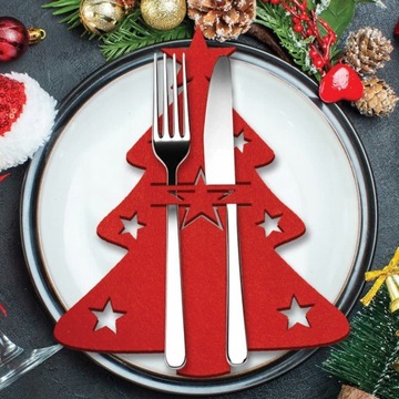 РОЖДЕСТВЕНСКИЙ ПОКРЫТИЕ ДЛЯ СТОЛОВЫХ ПРИБОРОВ РОЖДЕСТВЕНСКАЯ ЕЛКА СТОЛОВАЯ ТАРЕЛКА РОЖДЕСТВЕНСКАЯ 4ШТ.