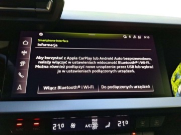 Audi A3 8Y Limousine Facelifting 1.5 35 TFSI 150KM 2025 Audi A3 Limousine FV, Carplay, gwarancja, pakiet comfort, el. fotel kierow, zdjęcie 20
