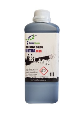 Atrament Eko solwentowy ULTRA PLUS - CZARNY