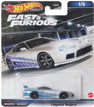 HOT WHEELS PREMIUM - TOYOTA SUPRA - FAST & FURIOUS