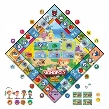 Польская настольная игра «Монополия Animal Crossing»