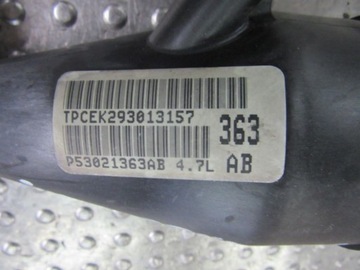 DODGE DURANGO I 4.7I 2001 VLOŽKA TRUBKA OLEJE