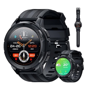 C25 Smartwatch z 123 trybami sportowymi Monitor 1,43