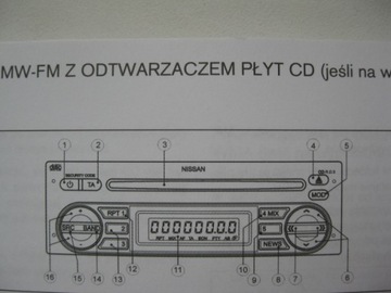 Nissan Note I 2006-2012 Polska instrukcja obsługi Nissan Note 2010r orygina