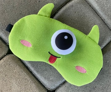 РАССЛАБЛЯЮЩАЯ СПАЛЬНАЯ МАСКА ДЛЯ ГЛАЗ Вазовски МОНСТР СУЩЕСТВО Олдман монстры