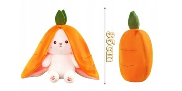 КРОЛИК В МОРКОВКЕ Талисман Банни Морковный Заяц Плюшевая игрушка 2в1 плюшевый мишка 35 см