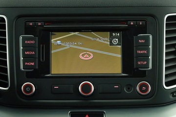 Volkswagen Sharan II Van 2.0 TDI-CR BMT 140KM 2014 VW Sharan 2.0 TDI, Salon Polska, DSG, Skóra, Navi, zdjęcie 16