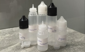 БУТЫЛКИ ПЛАСТИКОВЫЕ БУТЫЛКИ 60МЛ 100ШТ + ЭТИКЕТКИ