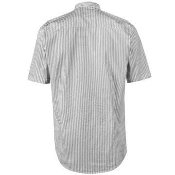 Koszula męska Pierre Cardin czarno-biała XL
