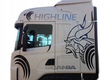 Naklejki SCANIA Topline Highline WIKING zam. GRYF