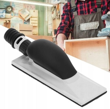 Ручной шлифовальный блок Hebel Blok 70х200мм на липучке с присоской Kormax