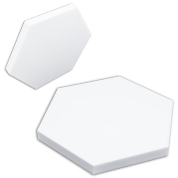 Pianka akustyczna wygłuszająca plaster miodu BASOTECT hexagon biały 4cm