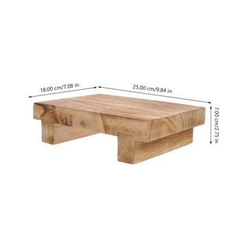 ДЕРЕВЯННЫЙ ПОДДОН ДЛЯ КУХОННОЙ ТАБЮРЫ