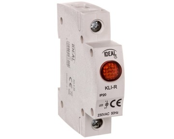 Wskaźnik lampka modułowa LED KLI-R Kanlux Ideal