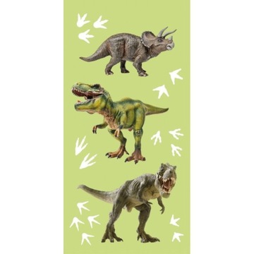 RĘCZNIK bawełniany dziecięcy DINOZAURY 70x140 cm