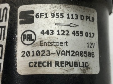 MOTOR STĚRAČE PŘEDNÍ SEAT ARONA 6F1955113D MOTOREK