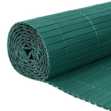 Mata Ekranująca 160x300cm Płot Prywatności Ekran Prywatności PVC, Zielony